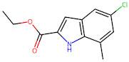 Ethyl 5-chloro-7-methyl-1h-indole-2-carboxylate