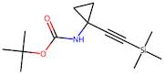 tert-Butyl (1-((trimethylsilyl)ethynyl)cyclopropyl)carbamate