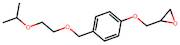 2-((4-((2-Isopropoxyethoxy)methyl)phenoxy)methyl)oxirane