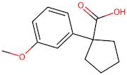 1-(3-Methoxyphenyl)cyclopentane-1-carboxylic acid