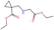 Ethyl 1-((2-ethoxy-2-oxoethylamino)methyl)cyclopropanecarboxylate