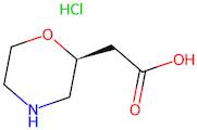 (S)-2-(Morpholin-2-yl)acetic acid hydrochloride