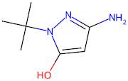 3-Amino-1-(tert-butyl)-1H-pyrazol-5-ol