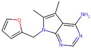 7-(Furan-2-ylmethyl)-5,6-dimethyl-7H-pyrrolo[2,3-d]pyrimidin-4-amine