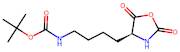 tert-Butyl (S)-(4-(2,5-dioxooxazolidin-4-yl)butyl)carbamate