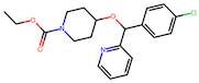 Ethyl 4-((4-chlorophenyl)(pyridin-2-yl)methoxy)piperidine-1-carboxylate