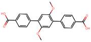 2',5'-Dimethoxy-[1,1':4',1''-terphenyl]-4,4''-dicarboxylic acid