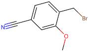 4-(Bromomethyl)-3-methoxybenzonitrile