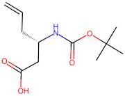 (S)-3-((tert-Butoxycarbonyl)amino)hex-5-enoic acid