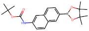 (6-((tert-Butoxycarbonyl)amino)naphthalen-2-yl)boronic acid pinacol ester