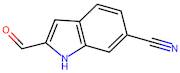 2-Formyl-1H-indole-6-carbonitrile