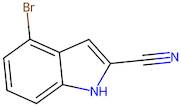 4-Bromo-1H-indole-2-carbonitrile