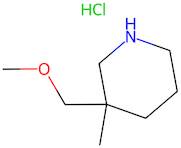 3-(Methoxymethyl)-3-methylpiperidine hydrochloride