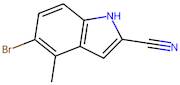 5-Bromo-4-methyl-1H-indole-2-carbonitrile