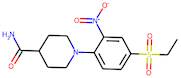 1-[4-(Ethylsulphonyl)-2-nitrophenyl]piperidine-4-carboxamide