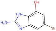 2-Amino-5-bromo-1H-benzo[d]imidazol-7-ol