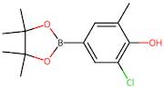 2-Chloro-6-methyl-4-(4,4,5,5-tetramethyl-1,3,2-dioxaborolan-2-yl)phenol