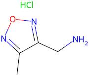 (4-Methyl-1,2,5-oxadiazol-3-yl)methanamine hydrochloride