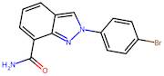 2-(4-Bromophenyl)-2H-indazole-7-carboxamide