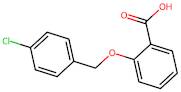 2-[(4-chlorophenyl)methoxy]benzoic acid