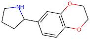 2-(2,3-Dihydro-1,4-benzodioxin-6-yl)pyrrolidine