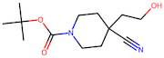 tert-Butyl 4-cyano-4-(2-hydroxyethyl)piperidine-1-carboxylate