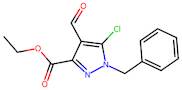 Ethyl 1-benzyl-5-chloro-4-formyl-1H-pyrazole-3-carboxylate