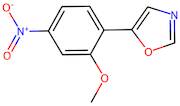 5-(2-Methoxy-4-nitrophenyl)oxazole