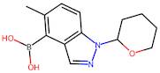 [5-Methyl-1-(oxan-2-yl)-1H-indazol-4-yl]boronic acid