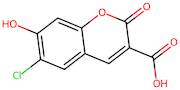 6-Chloro-7-hydroxy-2-oxo-2H-chromene-3-carboxylic acid