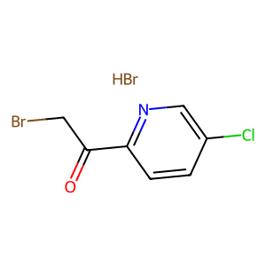 2-Bromo-1-(5-chloropyridin-2-yl)ethan-1-one hydrobromide