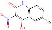 6-Bromo-4-hydroxy-3-nitroquinolin-2(1H)-one