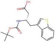 (S)-4-(Benzo[b]thiophen-3-yl)-3-((tert-butoxycarbonyl)amino)butanoic acid