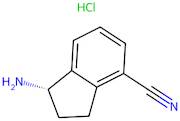 (S)-1-Amino-2,3-dihydro-1H-indene-4-carbonitrile hydrochloride