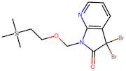 3,3-Dibromo-1-((2-(trimethylsilyl)ethoxy)methyl)-1H-pyrrolo[2,3-b]pyridin-2(3H)-one