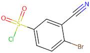 4-Bromo-3-cyanobenzene-1-sulfonyl chloride