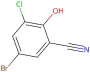 5-Bromo-3-chloro-2-hydroxybenzonitrile