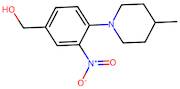 (4-(4-Methylpiperidin-1-yl)-3-nitrophenyl)methanol