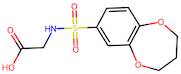 N-[(3,4-Dihydro-2H-1,5-benzodioxepin-7-yl)sulfonyl]glycine