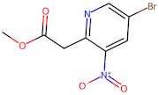 Methyl 2-(5-bromo-3-nitropyridin-2-yl)acetate