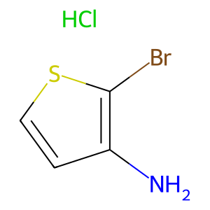 2-bromothiophen-3-amine hydrochloride