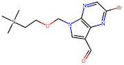 2-Bromo-5-((2-(trimethylsilyl)ethoxy)methyl)-5H-pyrrolo[2,3-b]pyrazine-7-carbaldehyde