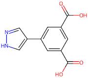 5-(1H-Pyrazol-4-yl)isophthalic acid