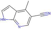 4-Methyl-1H-pyrrolo[2,3-b]pyridine-5-carbonitrile