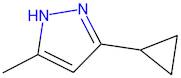 3-Cyclopropyl-5-methyl-1H-pyrazole