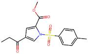 Methyl 4-propionyl-1-tosyl-1H-pyrrole-2-carboxylate