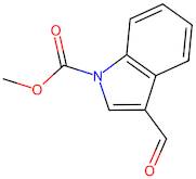 1-Methoxycarbonylindole-3-carboxaldehyde