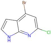 4-Bromo-6-chloro-1H-pyrrolo[2,3-b]pyridine