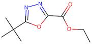 Ethyl 5-(tert-butyl)-1,3,4-oxadiazole-2-carboxylate