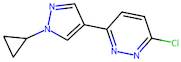 3-Chloro-6-(1-cyclopropyl-1H-pyrazol-4-yl)pyridazine